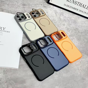 Luxe Ring Lens Stand Houder Telefoon Hoesje Voor Samsung Galaxy S26 Ultra S23 S24 S25 Rand Schokbestendig Magnetische Achterkant 17 Promax - Product Image 1