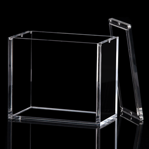 Bán buôn Acrylic Booster Box bảo vệ với nam châm Nắp TCG pokeoned Booster Box Acrylic cạnh 151 Booster trường hợp 6 mét tùy chỉnh - Product Image 4