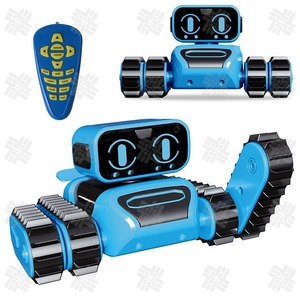 KW stelo per bambini intelligente programmazione fai da te assemblaggio telecomando elettrico Sensing gestuale tracciato giocattolo Robot da arrampicata