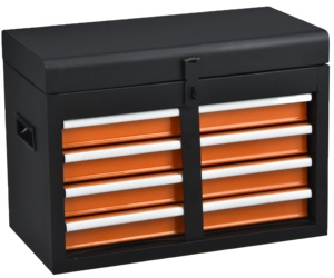 CE便携式4抽屉金属储物工具柜储物工具工具箱实用工具箱 - Product Image 1