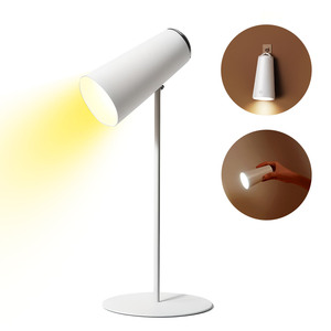 Factory Wholesale 2000mah Usb Removable Portable Led Cordless New <strong>Lamp</strong> Wireless Desk Light 2 in 1 Flashlight Touch Table <strong>Lamp</strong> - Product Image 1