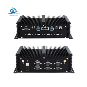 Sağlam Mini Pc Host I5 4200U I7 4500U 2 ağ kartı nic'ler 6Com Rs232 Rs422 Rs485 8Usb Vga H d Ops endüstriyel bilgisayar - Product Image 1