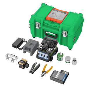 Automatische Faser spleiß maschine Kom shine FX39 Sechs Motoren Core-to-Core-Kofferraum-Glasfaser-Spleiß gerät für ftth