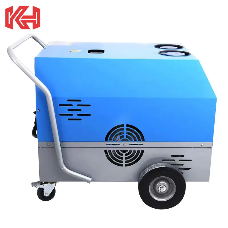 KuHong comercial 2.2kw energia elétrica diesel aquecimento água quente vapor pressão arruela motor com bomba AR