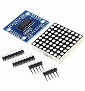 MAX7219 8x8 puntini a LED modulo di visualizzazione a matrice modulo microcontrollore MAX7219 MAX7219 - Product Image 1