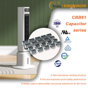 运行电容器风扇电机运行电容器3.0uF 3.5uF 2.5uF 1uF 450V CBB61电容器 - Product Image 3