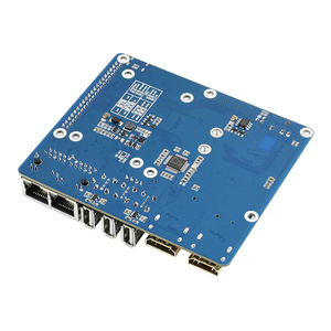 Modulo Raspberry pi computing modulo di 4 ° generazione scheda di espansione IO CM4 scheda centrale WIFI6 modulo backplane a doppia porta soft routing - Product Image 2