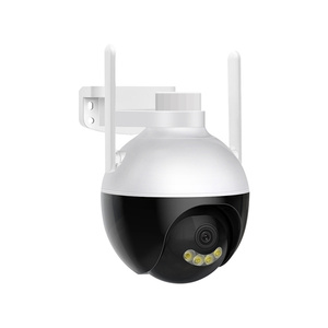 3mp全彩夜视wifi摄像头人体检测audble报警双向音频ip66户外安全摄像头 - Product Image 1