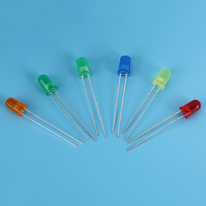 Vanfun 5mmx 3mm LEDディップダイオードホワイトライト懐中電灯用Max Reverse 5V製品タイプスルーホールケース - Product Image 5