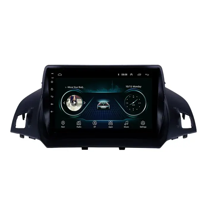 Android 9,0 Auto Radio Stereo-Multimedia-System für Ford Escape Kuga 2013 2014 2015-2018 GPS Navigation DVD Player