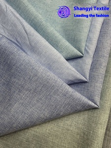 Dua warna G1415 kain Linen imitasi untuk musim semi musim panas bahan gaya polos untuk sepatu topi bagasi gaun Sofa mode - Product Image 6