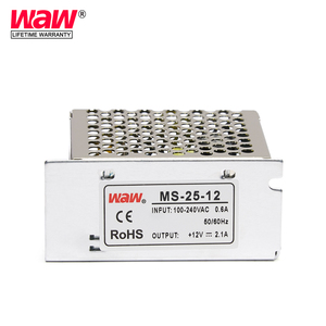 卸売ミニサイズシングル出力LEDスイッチング電源25w 24v 1A CE RoHS FCC付き - Product Image 3