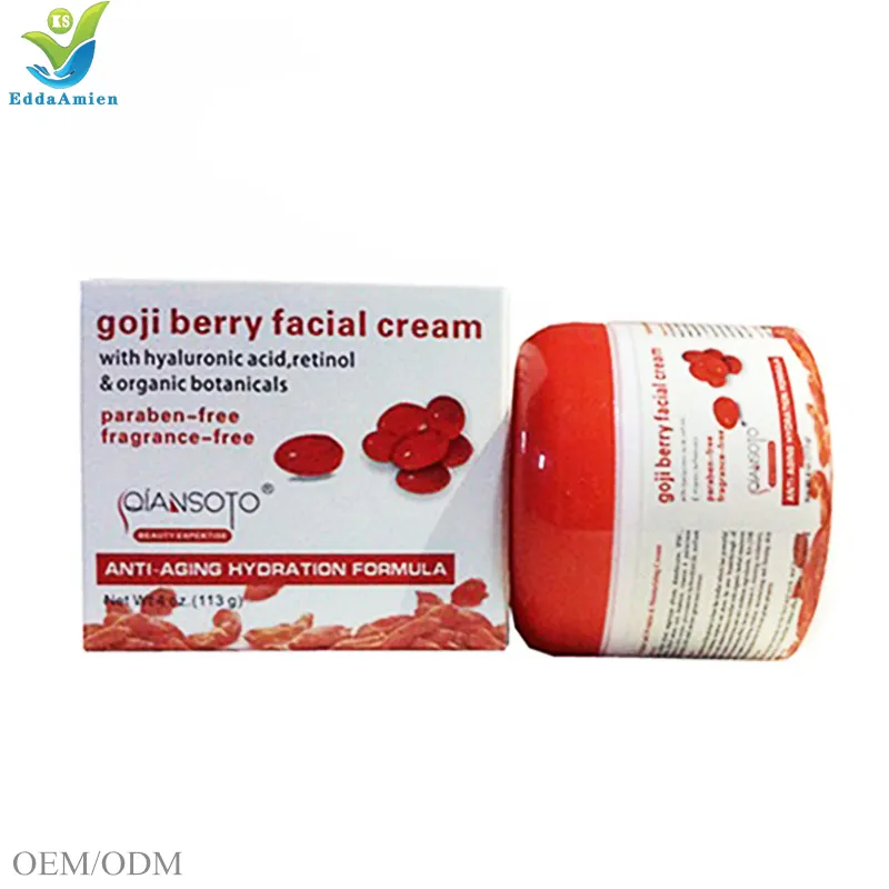 Crema facial antienvejecimiento, productos para el cuidado de la piel, antienvejecimiento, antiradiación, Goqi berry, blanqueamiento y nutritivo, crema facial de día y noche 2 en 1