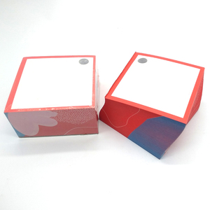 Bloc de notas adhesivas con logotipo personalizado Cubo de papel creativo Bloque personalizado - Product Image 6