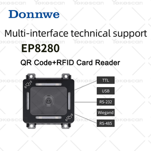 Escaneo de quiosco de autoservicio NFC integrado nuevo módulo de escáner de código de barras extremadamente rápido integrado 1D 2D QR Auto-scan Barcord Reader EP8280 - Product Image 4