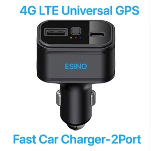 ตัวติดตาม GPS ในรถยนต์อเนกประสงค์4G อเนกประสงค์แบบสากลพร้อมอะแดปเตอร์ชุดอุปกรณ์ในรถยนต์แบบ USB และ Type C