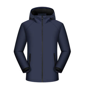 Großhandel Custom Unisex Sports Soft shell Jacke Stilvolles, schlichtes Design mit wind dichter und wasserdichter Beschichtung für den Winter im Freien - Product Image 4