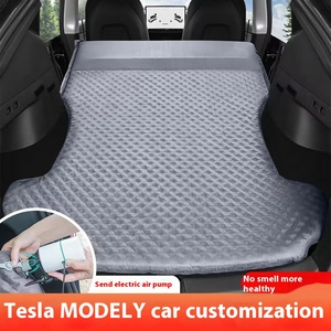 特別なテスラモデルY/3カーアーティファクトキャンプエアクッションベッド背寝トランク付き快適な車のマットレス枕 - Product Image 5