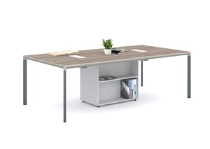 Tavolo da ufficio in stile semplice scrivania da Computer con gambe in metallo - Product Image 3