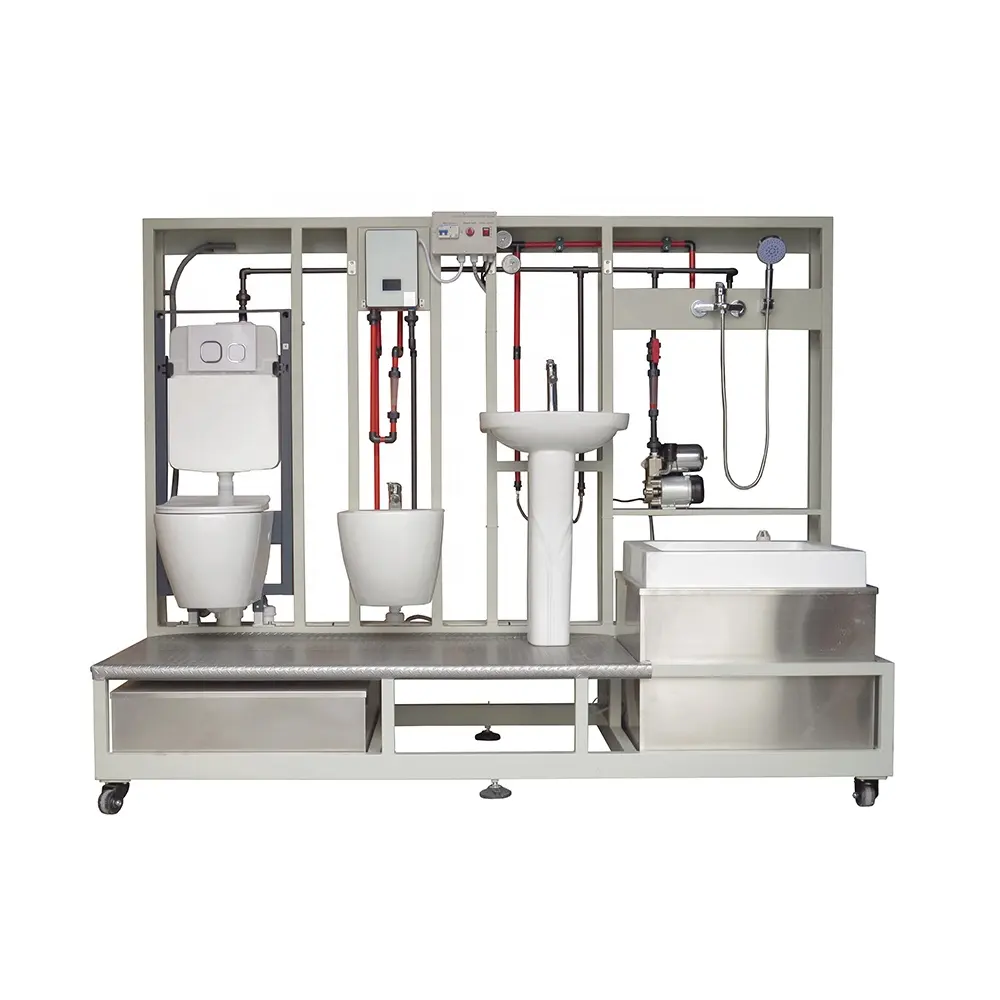 Монтажный комплект гидро-санитарных систем, учебное оборудование, санитарный тренажер