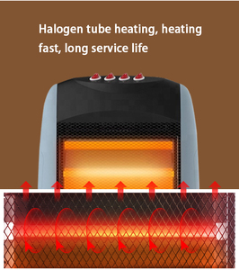 Salınım fonksiyonu düşük fiyat ile 1200W popüler ısıtıcı yüksek kaliteli taşınabilir halojen isıtıcı isıtıcı - Product Image 6