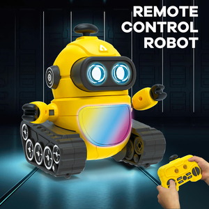 Оптовая продажа 2,4 ГГц Программирование Rc Интеллектуальный развивающий робот игрушки с музыкой и светом - Product Image 3