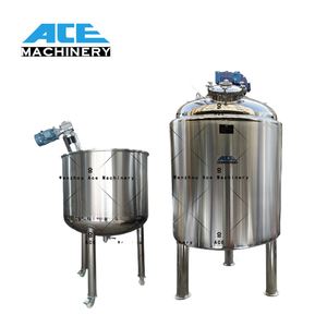 Ace定制电机推车式混合机乳液混合罐，带减速器，用于食品饮料低速混合T - Product Image 3