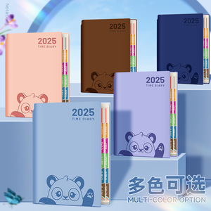 2025新日程表定制时间效率打卡计划手动记事本 - Product Image 2
