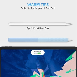 DUX DUCIS For Apple Pencil 2 Gen Stylus Pen Caseソフトシリコン超薄型保護カバーforiPad Pencil第2世代スリーブ - Product Image 2