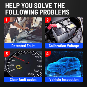 Nuevo escáner AT300, herramientas de diagnóstico OBD2 profesionales, dispositivo de escaneo esencial para diagnósticos y reparaciones de automóviles - Product Image 5