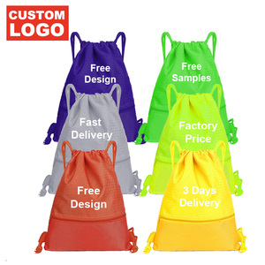 Paquete de saco de cuerda de dibujo profesional con bolsas de cordón de diseñador de logotipo Mochila de cuerda personalizada - Product Image 1