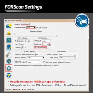 Autos chl üssel Code leser eobd obd2 Scanner Fehler code leser obd2 Scanner Diagnose tool Auto vLinker FS USB-Code leser für Autos - Product Image 5