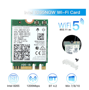 Dual Band Intel AX210ไร้สาย AX210NGW 2.4Gbps 802.11AX Wi-Fi ไร้สาย6 AX200สำหรับ Intel 8265NGW/9260AC M.2 NGFF Wlan WiFi Card - Product Image 2