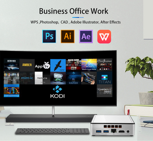 Micro Desktop Win10 Ce-Leron Stift-Stium-Kern I3 I5 I7 4500U Ddr3L 4Usb Lan Nettop Full H d 1080P Mini-PC-TV-Box comput adoras - Product Image 3