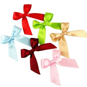 <strong>Custom</strong> Or Standard Factory Price Pre-Made Ribbon <strong>Bow</strong> With <strong>Elastic</strong> <strong>Loop</strong> - Product Image 2