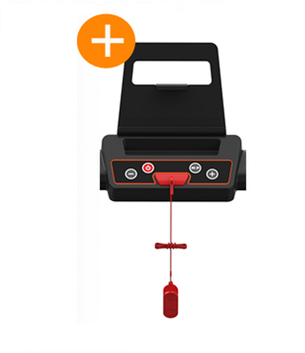 SUPPORT DE TÉLÉPHONE POUR TAPIS DE COURSE Noir