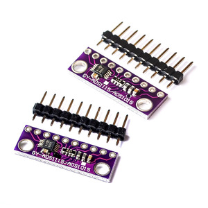 ADS1115 ADS1015 16-Bit-I2C-Modul Präzisions-ADC 4-Kanal-Entwicklungsplatine Pro Gain-Verstärker 2,0 V bis 5,5 V für Arduino RPi