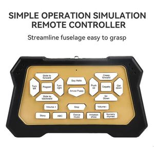 Venta al por mayor AI programación inteligente juguete de Control remoto ABS función de música juguete electrónico perro Robot 1/1 plástico niños niño niña jugando - Product Image 4