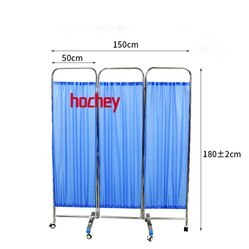 Медицинская больница MT 304, 4 складных экрана из нержавеющей стали, 3 складных экрана, 6 складных синих медицинских экранов