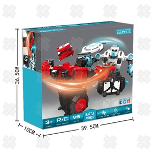 KW 2 Player RC Boxing Robots DE LUCHA Control remoto Robot de batalla Juguetes inteligentes para niños con luz y rotación de 360 grados - Product Image 6
