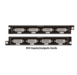 Профессиональная DVI-4IN DVI-4out бесшовная карта входного выхода видеопроцессор поддержка DVI1.0 VDI бесшовная матрица входного выхода
