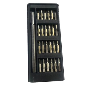<strong>24</strong>-In-1 Customizable Home Repair <strong>Tool</strong> Set Hand-Powered Screwdriver Combination Socket Cutter Grinder Drills OEM Hard Case <strong>Bag</strong>