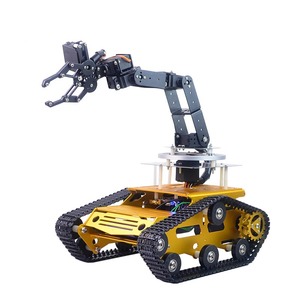 Cmxelcs 6-Grad-Freiheit Roboterarm-Kit Tankroboter-Kits für das Arduino IOT-Projekt