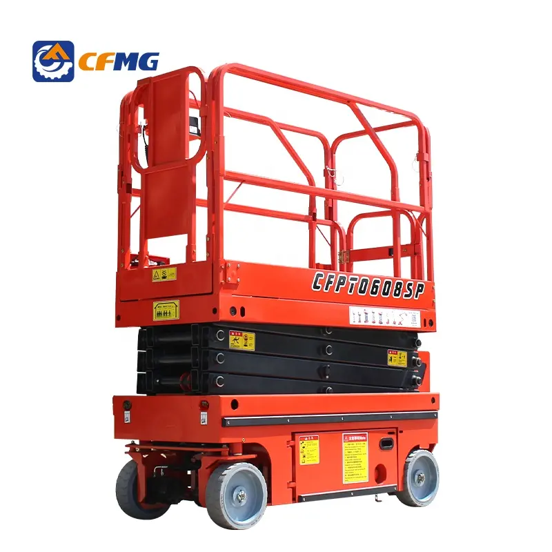 Trên không nâng điện Scissor nền tảng Scissor Lift để bán thủy lực tự hành bảng cho thuê công ty sử dụng