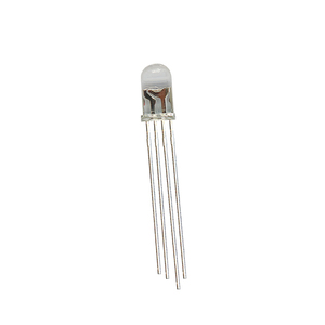 Water clear Lens Tricolor <strong>Led</strong> Widely Usage <strong>5mm</strong> Round <strong>RGB</strong> Dip <strong>Led</strong> - Product Image 1