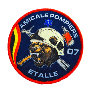 Thêu vá tùy chỉnh sắt trên carton Anime Logo phù hiệu tùy chỉnh thêu vá velcroes thêu vá tùy chỉnh - Product Image 3