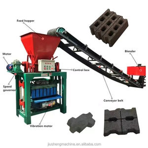 Hot Sale Industrie QTJ4-30B Hopper Ziegel Maschine Pflasters tein Herstellung Produktions linie für Baustoffe - Product Image 1