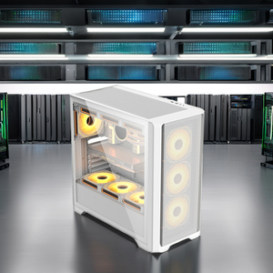 Venta al por mayor caja de Juegos de ordenador de escritorio personalizado micro ATX caja de ordenador de fabricación de aluminio - Product Image 3