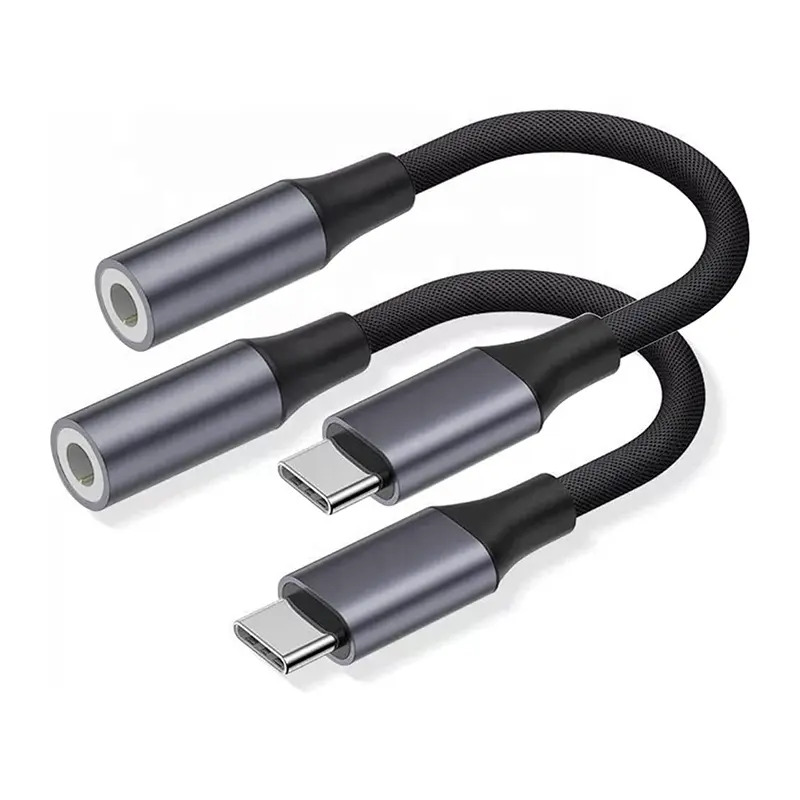 Xput-adaptador USB-C USB tipo C, macho a 3,5 MM, 3,5 MM, Conector de auriculares hembra, Cable adaptador convertidor auxiliar de Audio