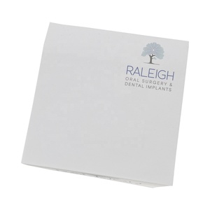 Cubo de notas autoadhesivo personalizado de 10*10*10cm, bloque de bloc de notas impreso promocional en 4 lados de paleta de madera - Product Image 5